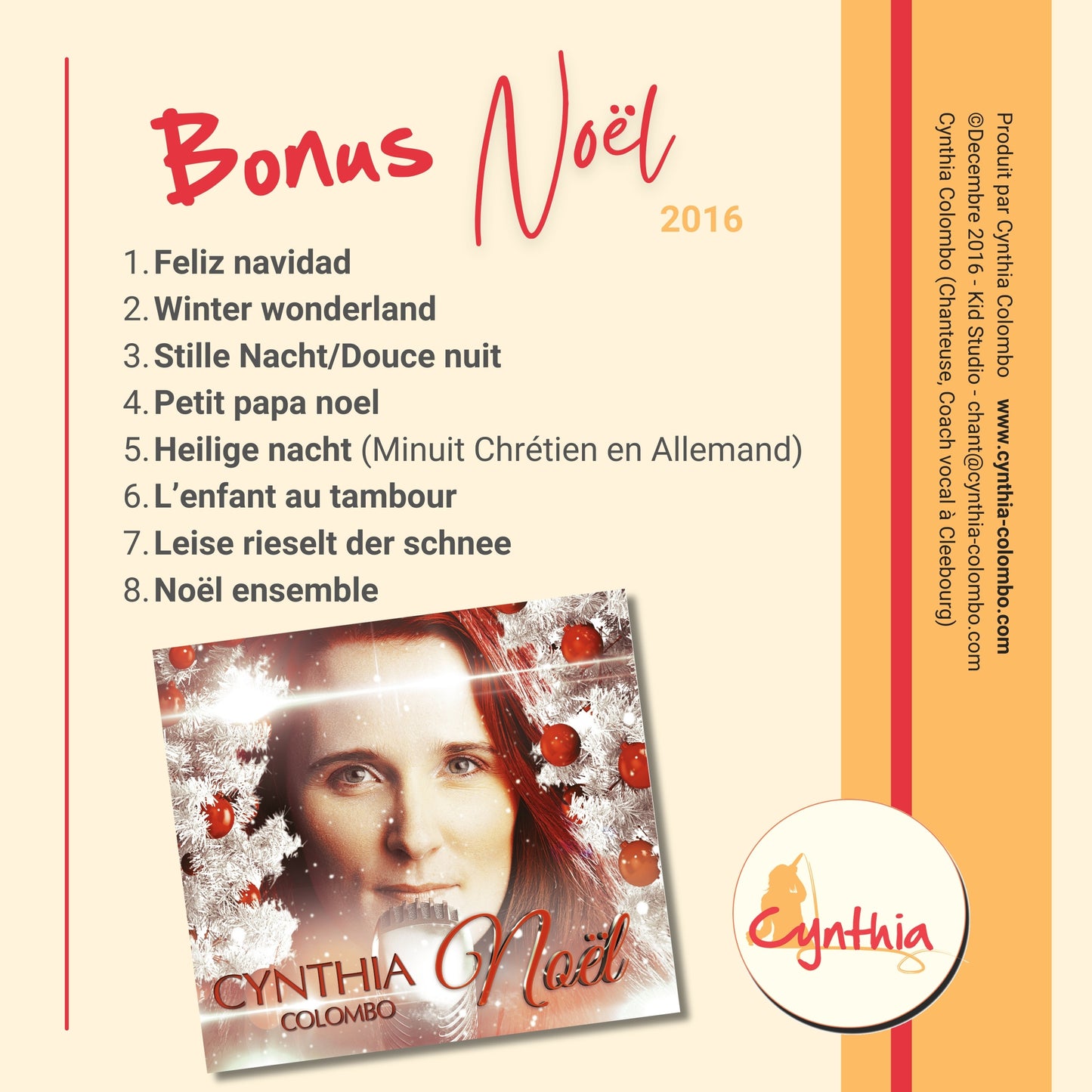 MP3 – Album Noël 2025 (30 titres)