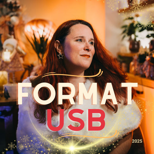 1. Clé USB Noël 2025 – 30 titres (Édition spéciale + dédicace)