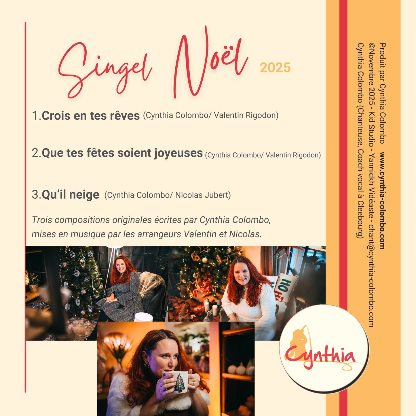 1. Clé USB Noël 2025 – 30 titres (Édition spéciale + dédicace)